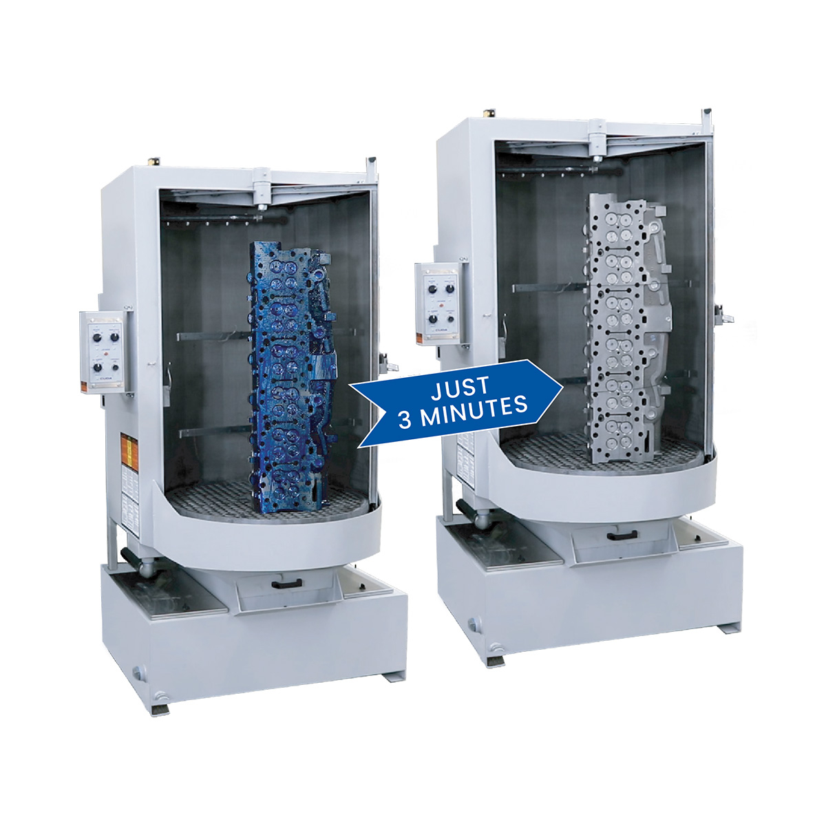 Cuda 2530 Front-Load Parts Washer | 500 Lb Capacity